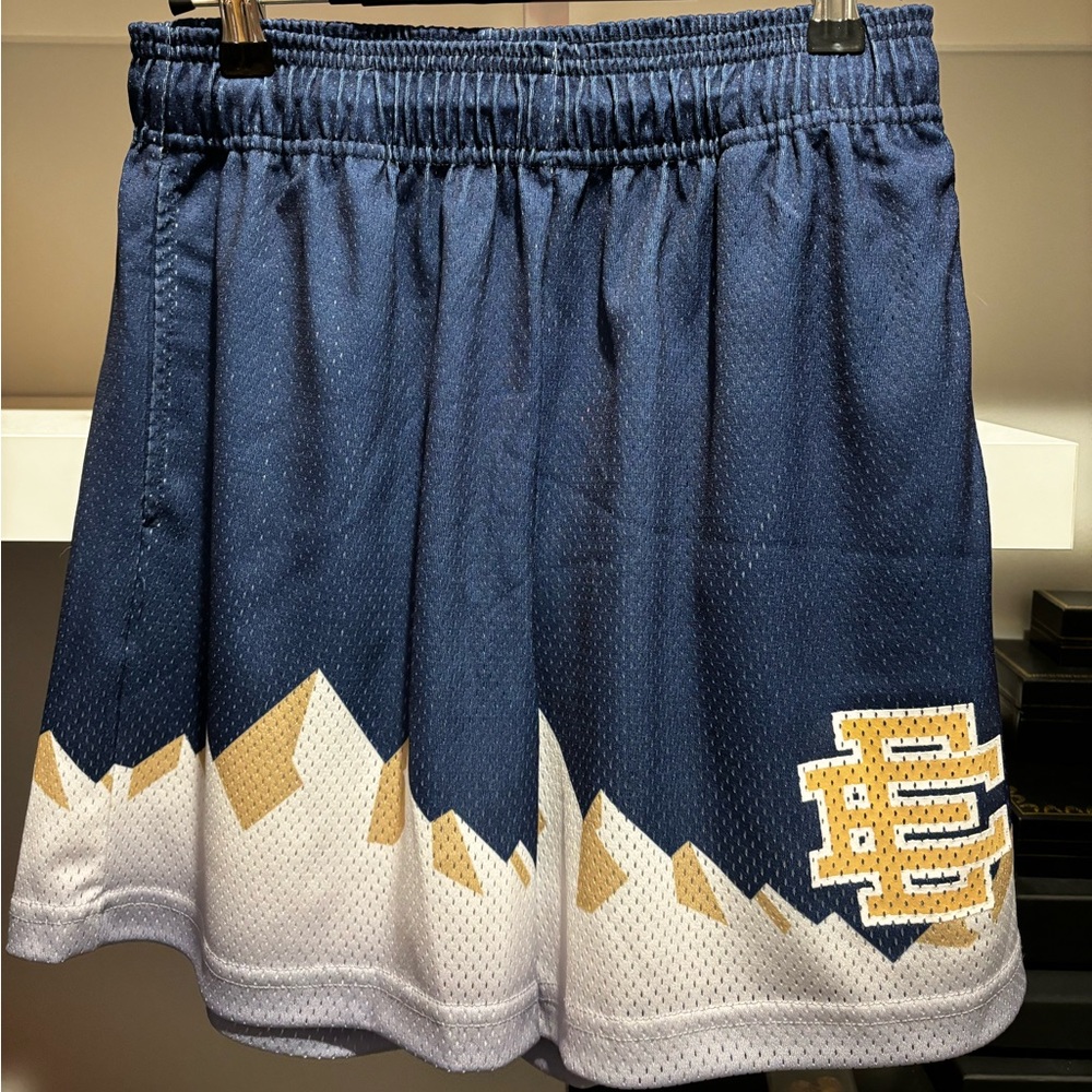 Eric Emanuel alpine blue shorts size S brand new